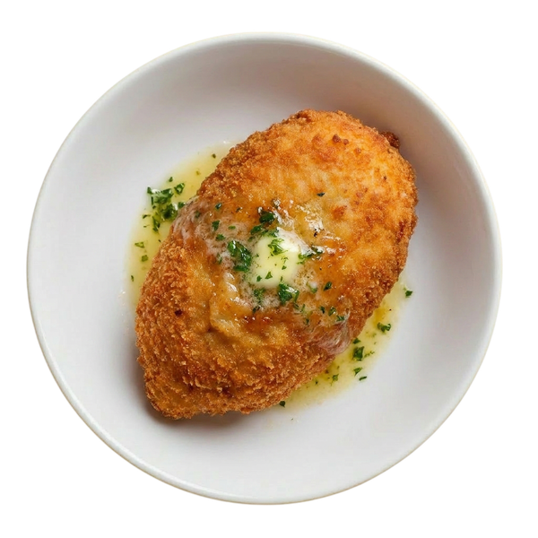 Киевская котлета - сочная с маслом