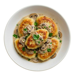 Зразы с грибами